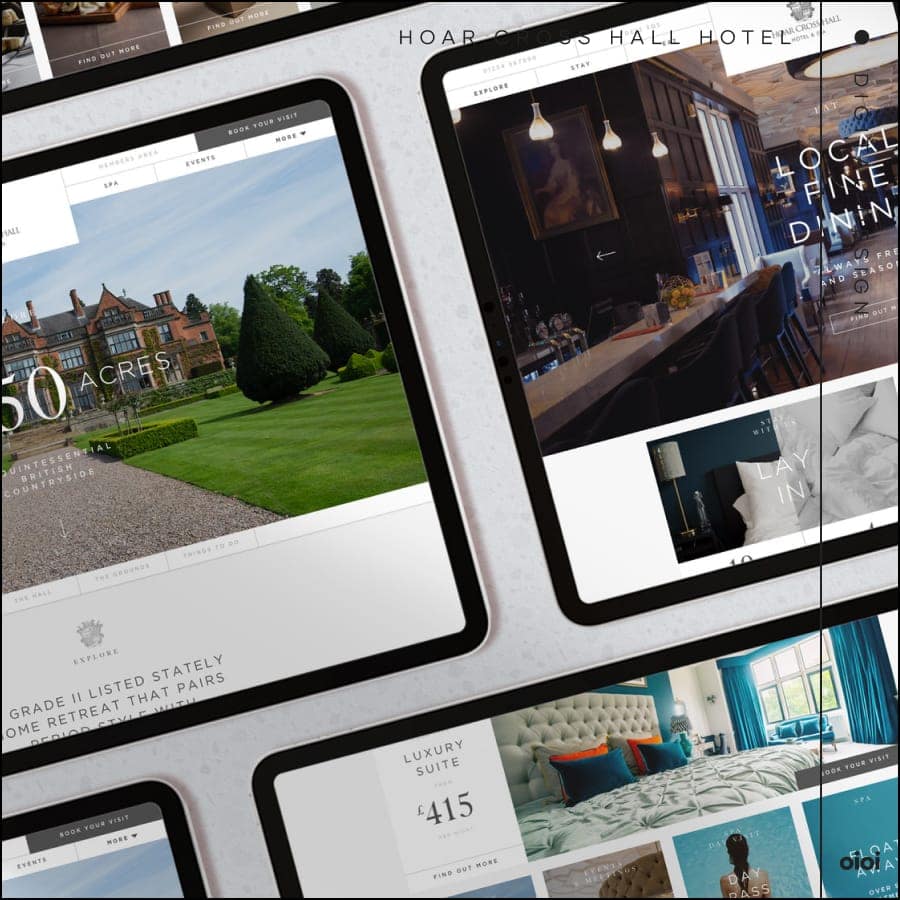 hoar cross hall - digital design