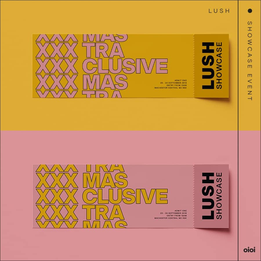 lush - showcase event