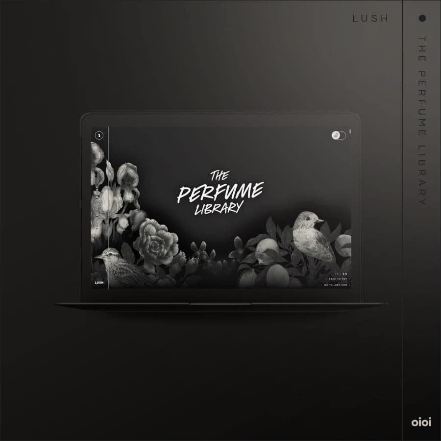 lush - the perfume library